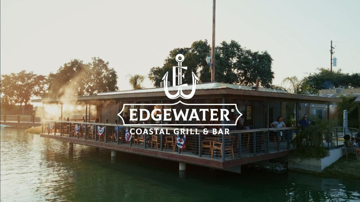 Wood-fired pizza from Costa Fuego restaurant at Velocity Island Park