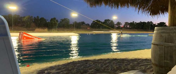 Night Time Wakeboarding